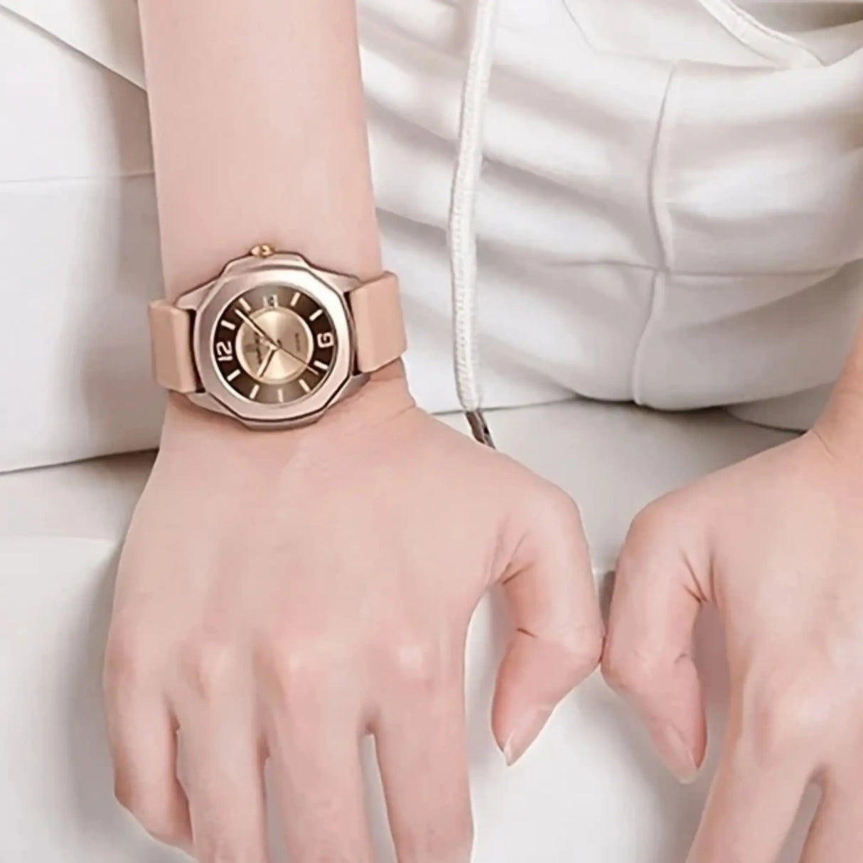 RELOJ ANALOGICO MUJER NF7107 NAVIFORCE ROSE GOLD CASUAL 1030880 NAVIFORCE