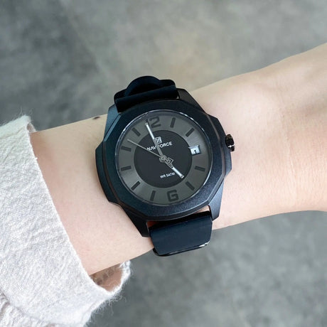 RELOJ ANALOGICO MUJER NF7107 NAVIFORCE NEGRO CASUAL 1030879 NAVIFORCE