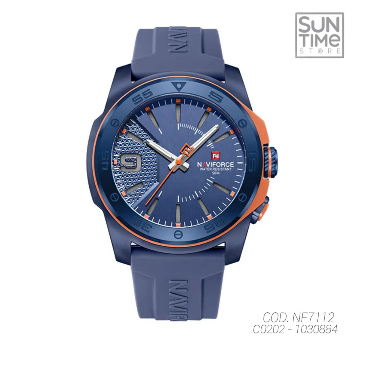 RELOJ ANALOGICO HOMBRE NF7112 NAVIFORCE AZUL CASUAL 1030884 NAVIFORCE