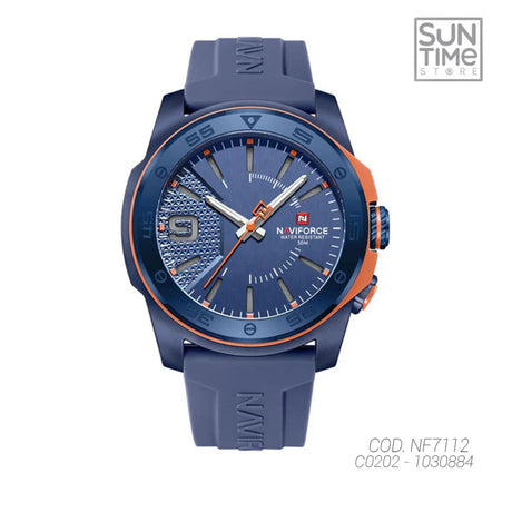 RELOJ ANALOGICO HOMBRE NF7112 NAVIFORCE AZUL CASUAL 1030884 NAVIFORCE