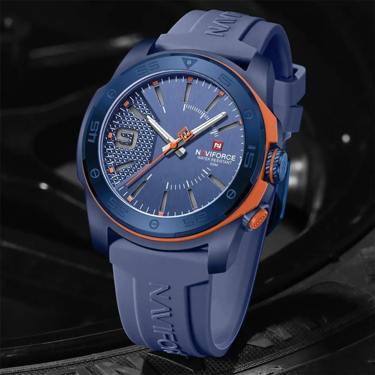 RELOJ ANALOGICO HOMBRE NF7112 NAVIFORCE AZUL CASUAL 1030884 NAVIFORCE
