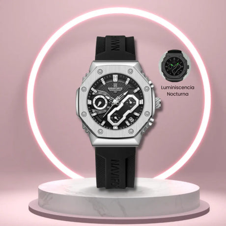 RELOJ ANALOGICO HOMBRE NF8035G NAVIFORCE NEGRO CASUAL 1030893 NAVIFORCE