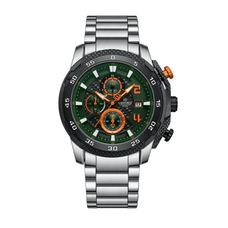 RELOJ ANALOGICO HOMBRE NF8047S NAVIFORCE PLATEADO CLASICO 1030896 NAVIFORCE