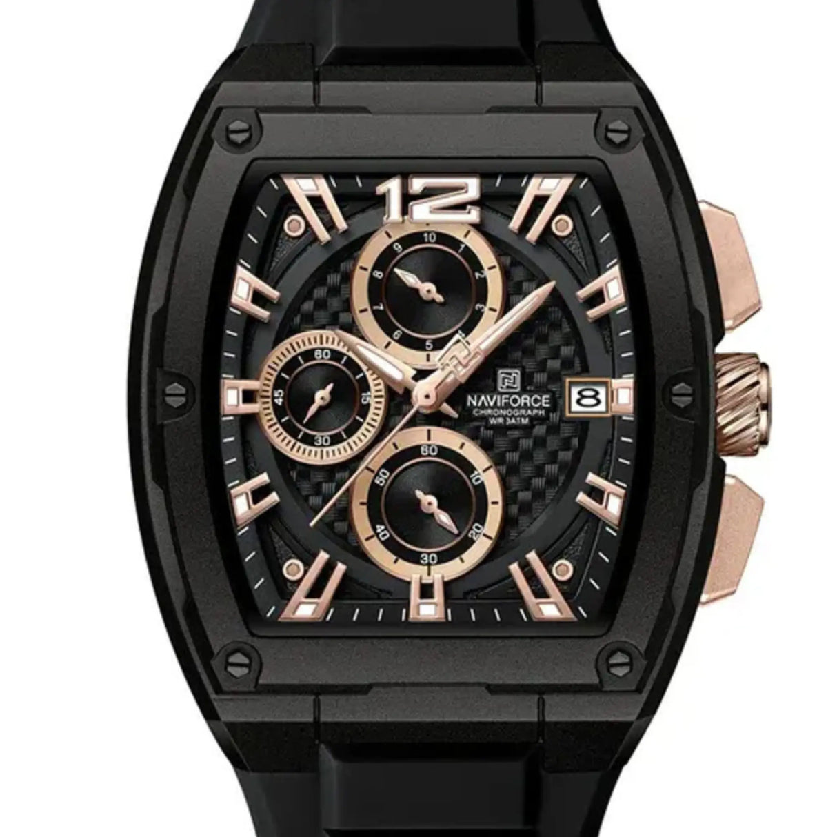 RELOJ ANALOGICO HOMBRE NF8050 NAVIFORCE NEGRO CASUAL 1030899 NAVIFORCE