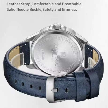RELOJ ANALOGICO HOMBRE NF9248L NAVIFORCE AZUL CASUAL 1030937 NAVIFORCE