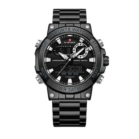 RELOJ ANALOGICO HOMBRE NF9237 NAVIFORCE NEGRO CASUAL 1030932 NAVIFORCE