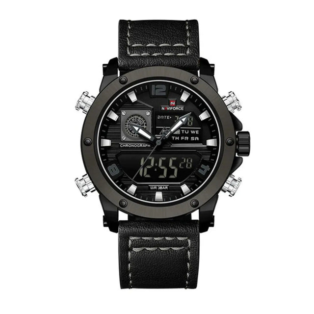 RELOJ ANALOGICO-DIGITAL HOMBRE NF9236 NAVIFORCE	NEGRO CASUAL 1030940 NAVIFORCE