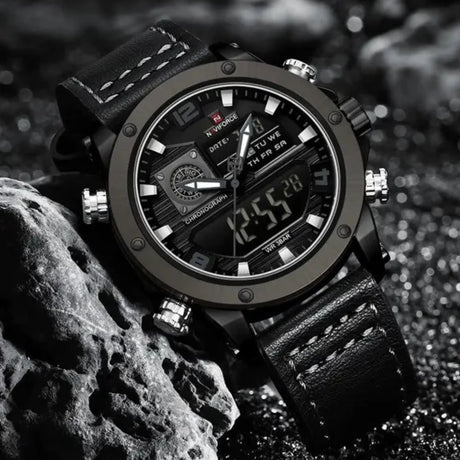 RELOJ ANALOGICO-DIGITAL HOMBRE NF9236 NAVIFORCE	NEGRO CASUAL 1030940 NAVIFORCE