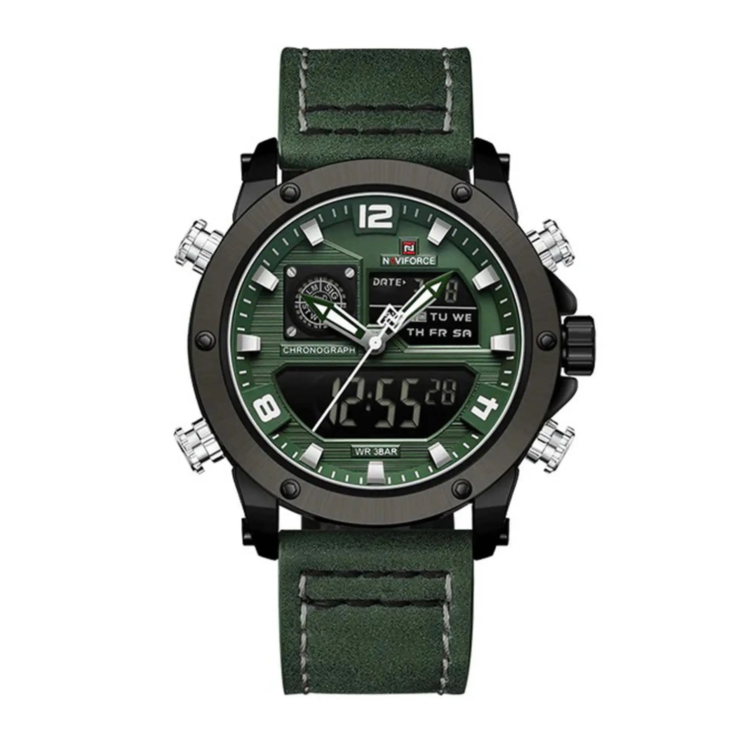 RELOJ ANALOGICO-DIGITAL HOMBRE NF9236 NAVIFORCE VERDE CASUAL 1030941 NAVIFORCE