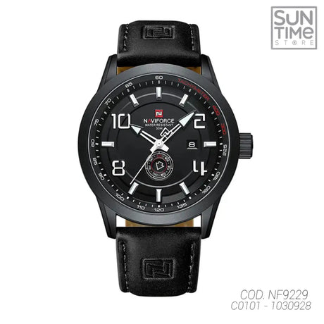 RELOJ ANALOGICO HOMBRE NF9229 NAVIFORCE NEGRO CASUAL 1030928 NAVIFORCE