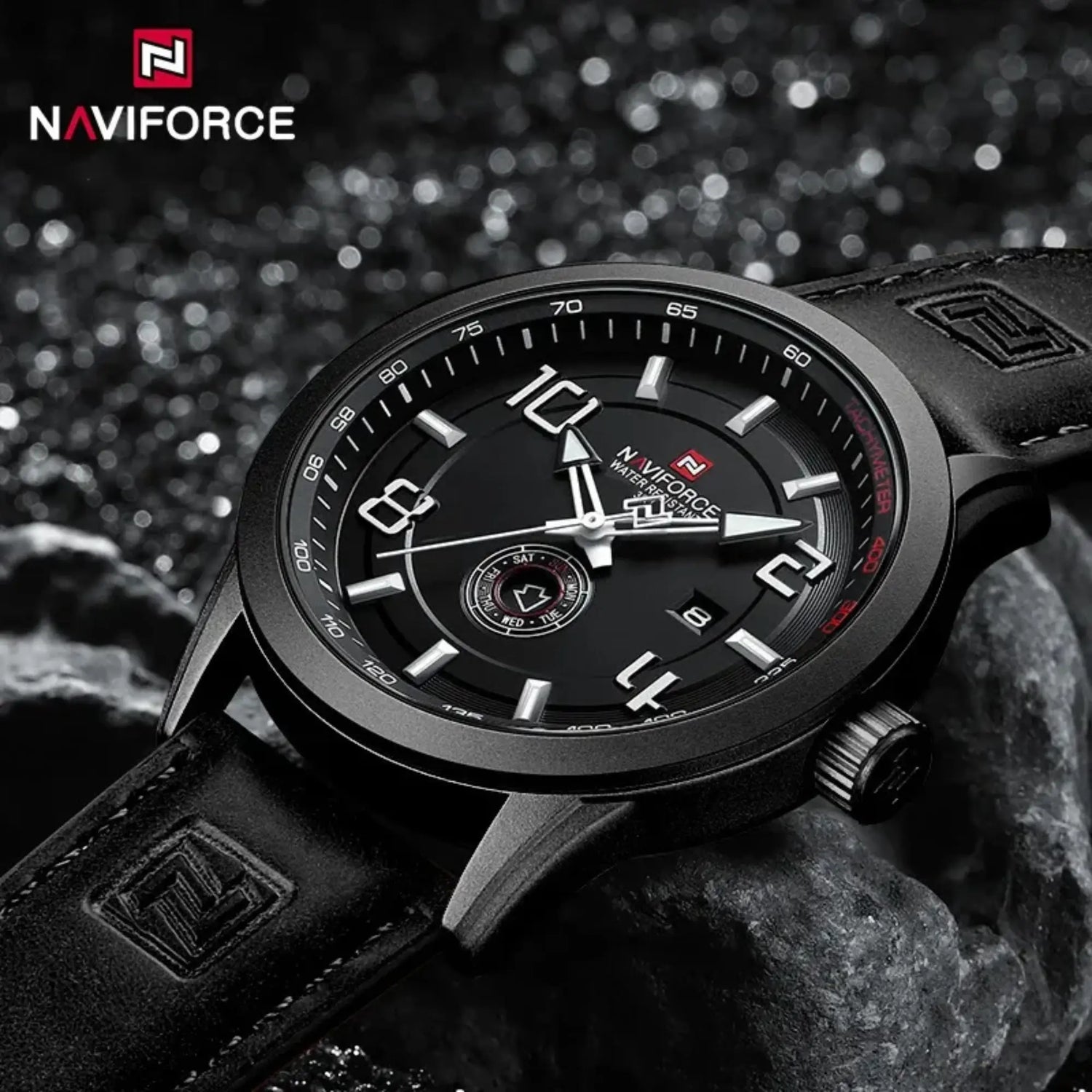 RELOJ ANALOGICO HOMBRE NF9229 NAVIFORCE NEGRO CASUAL 1030928 NAVIFORCE