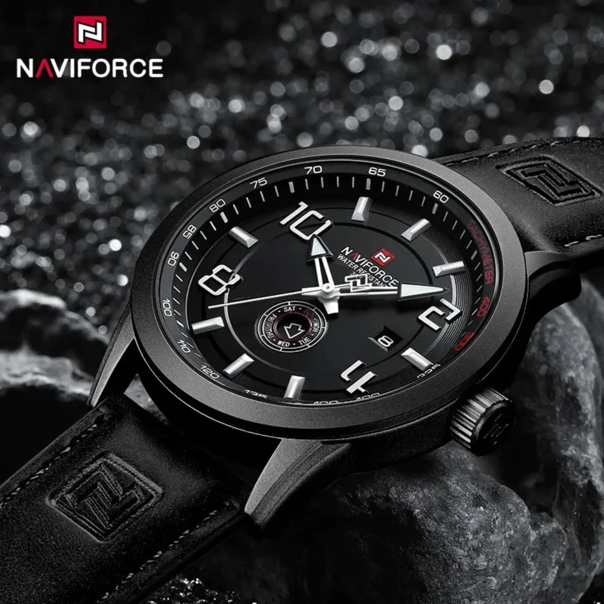 RELOJ ANALOGICO HOMBRE NF9229 NAVIFORCE NEGRO CASUAL 1030928 NAVIFORCE
