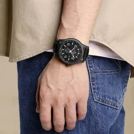 RELOJ ANALOGICO HOMBRE NF9229 NAVIFORCE NEGRO CASUAL 1030928 NAVIFORCE