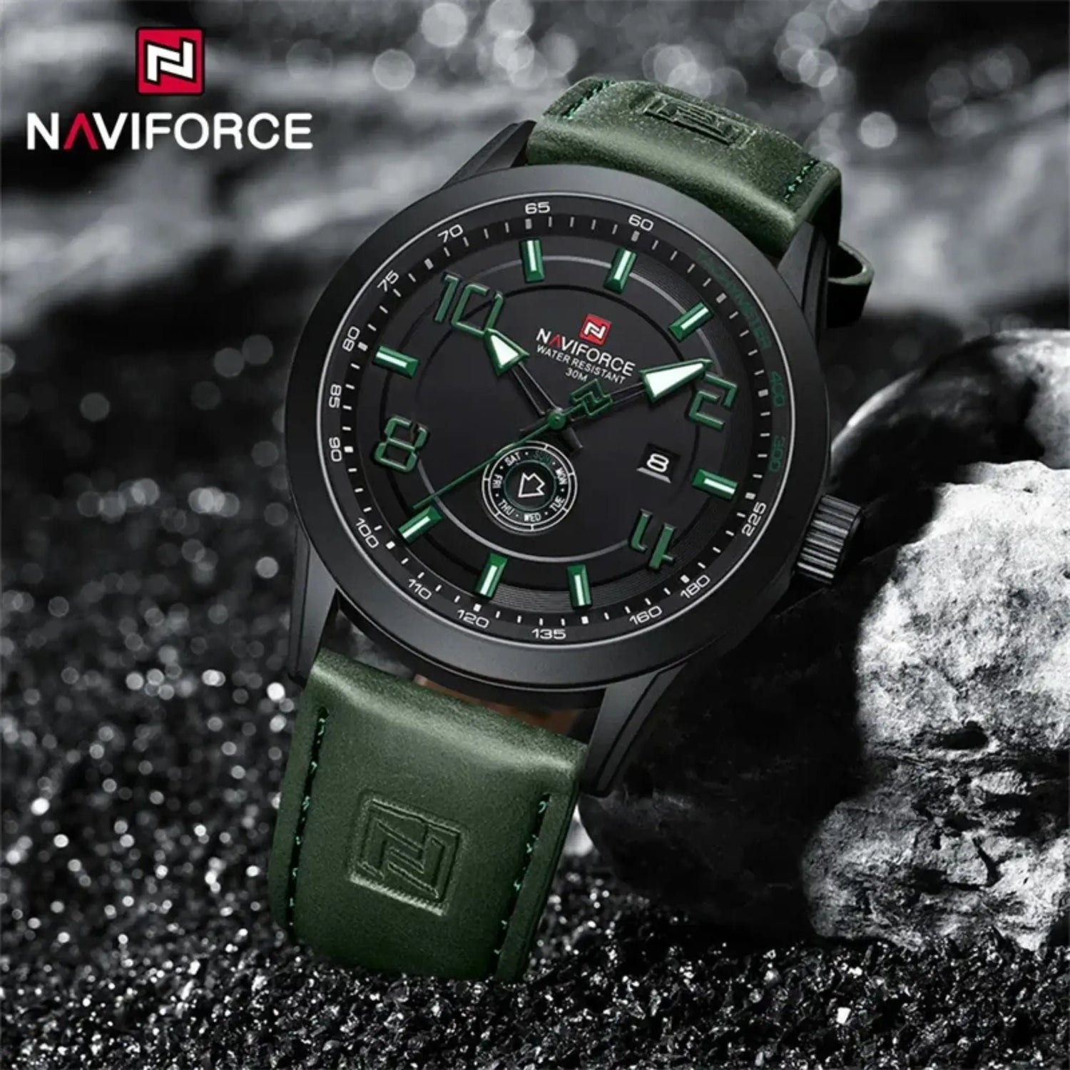 RELOJ ANALOGICO HOMBRE NF9229 NAVIFORCE VERDE CASUAL 1030929 NAVIFORCE