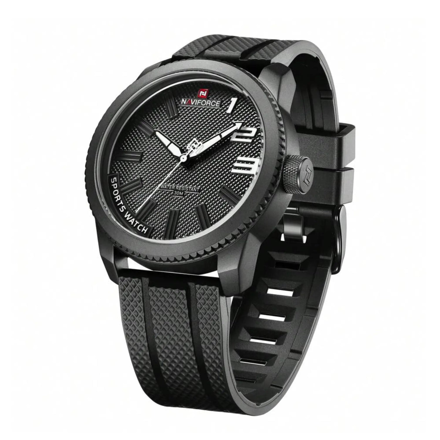RELOJ ANALOGICO HOMBRE NF9202T NAVIFORCE NEGRO CASUAL 1030926 NAVIFORCE