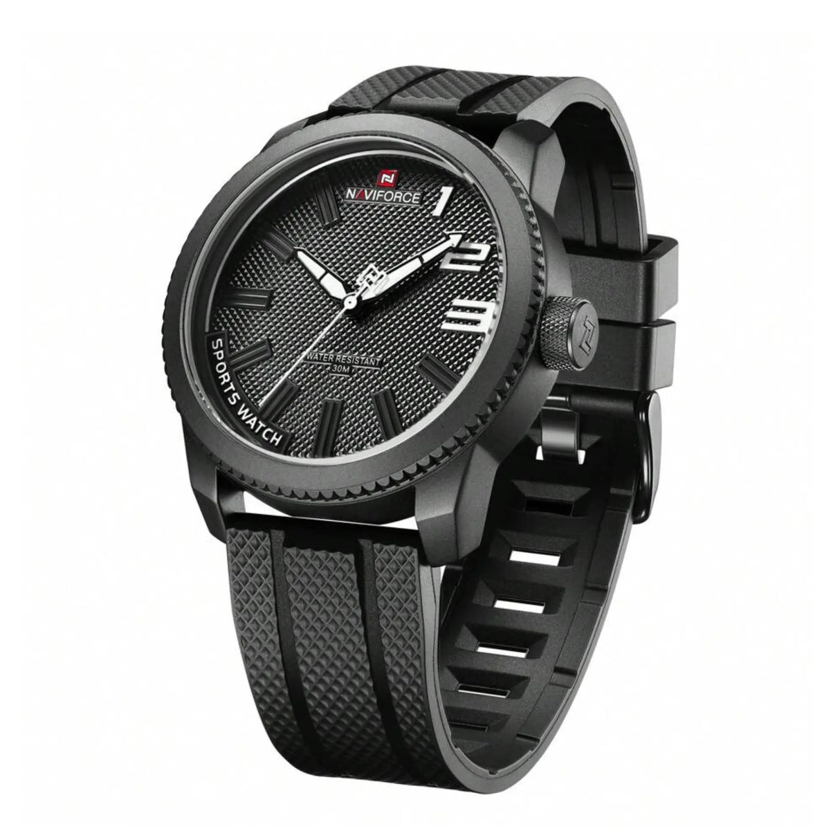 RELOJ ANALOGICO HOMBRE NF9202T NAVIFORCE NEGRO CASUAL 1030926 NAVIFORCE