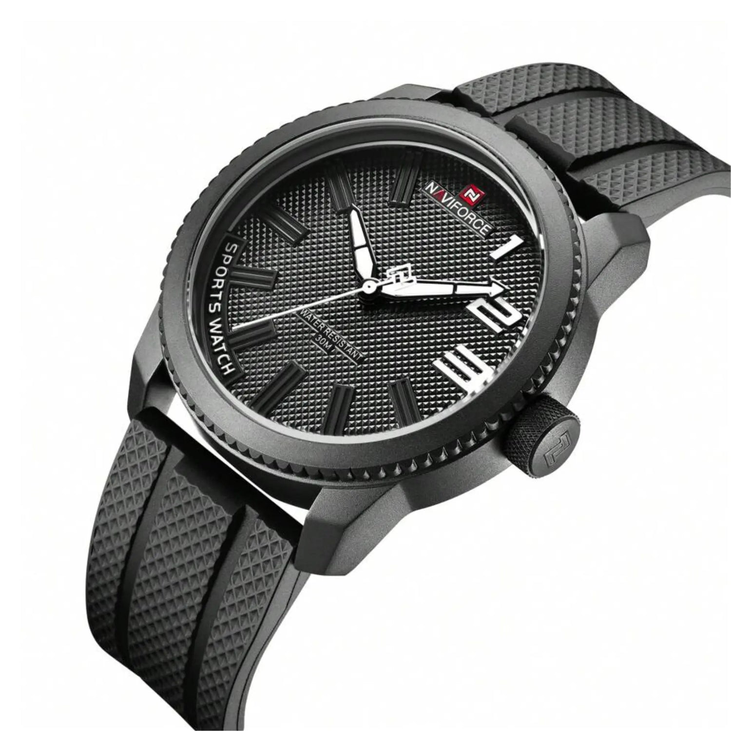 RELOJ ANALOGICO HOMBRE NF9202T NAVIFORCE NEGRO CASUAL 1030926 NAVIFORCE