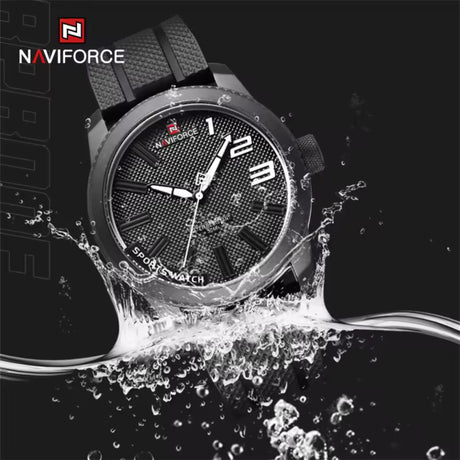 RELOJ ANALOGICO HOMBRE NF9202T NAVIFORCE NEGRO CASUAL 1030926 NAVIFORCE