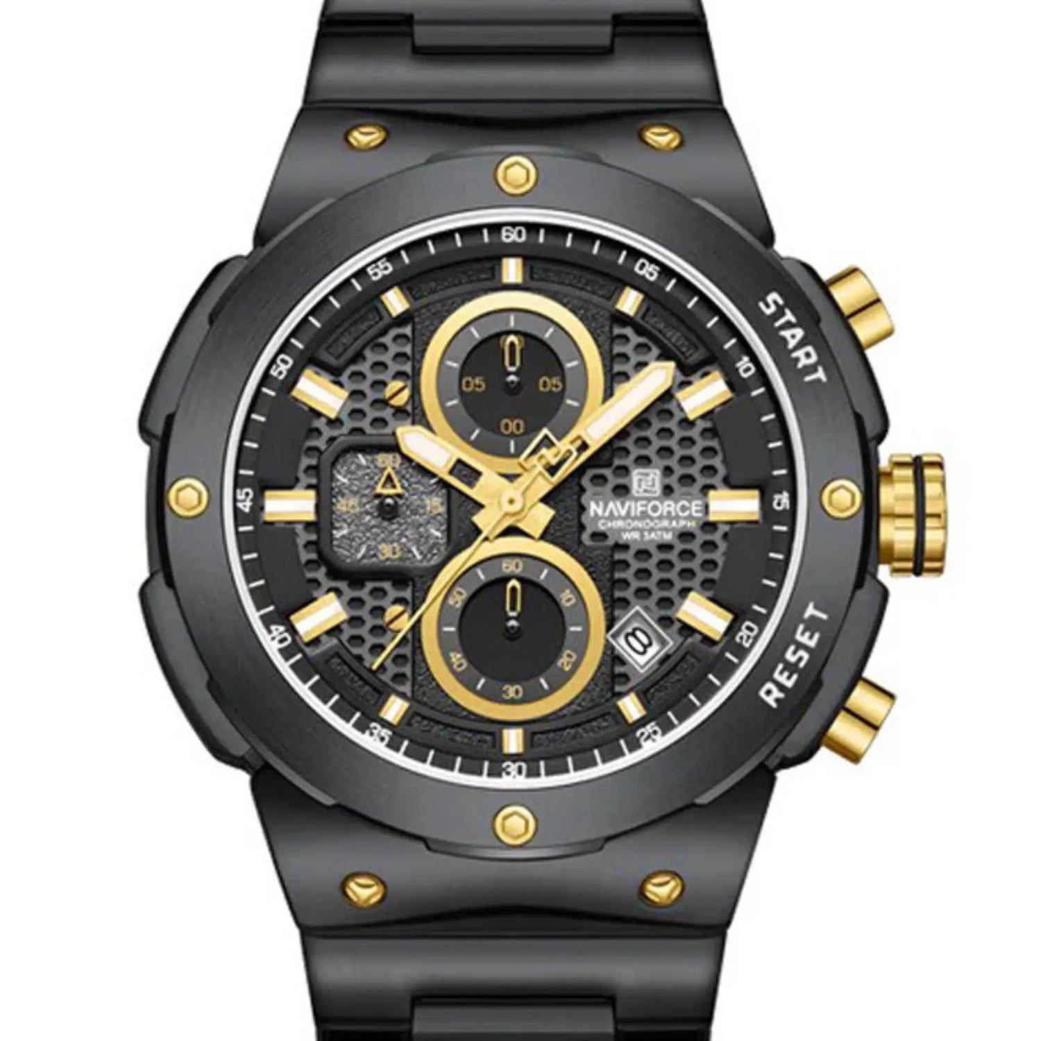 RELOJ ANALOGICO HOMBRE NF8072 NAVIFORCE NEGRO CLASICO 1030922 NAVIFORCE