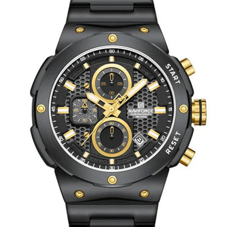 RELOJ ANALOGICO HOMBRE NF8072 NAVIFORCE NEGRO CLASICO 1030922 NAVIFORCE