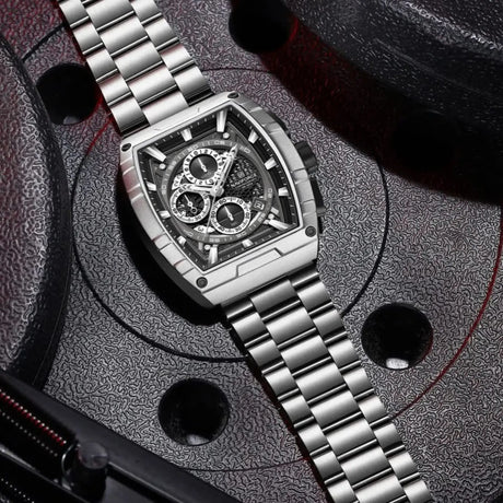 RELOJ ANALOGICO HOMBRE NF8066 NAVIFORCE PLATEADO CLASICO 1030920 NAVIFORCE