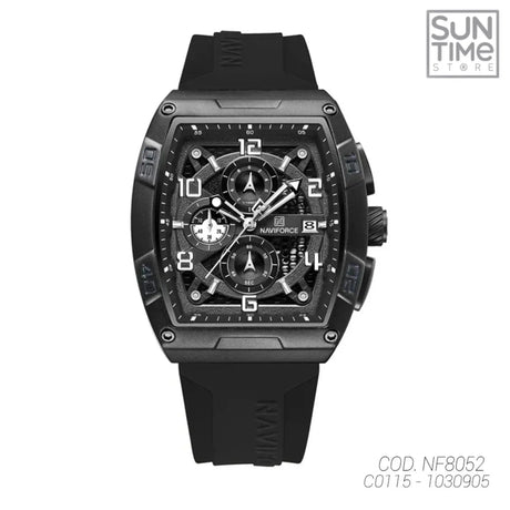 RELOJ ANALOGICO HOMBRE NF8052 NAVIFORCE NEGRO CASUAL 1030905 NAVIFORCE