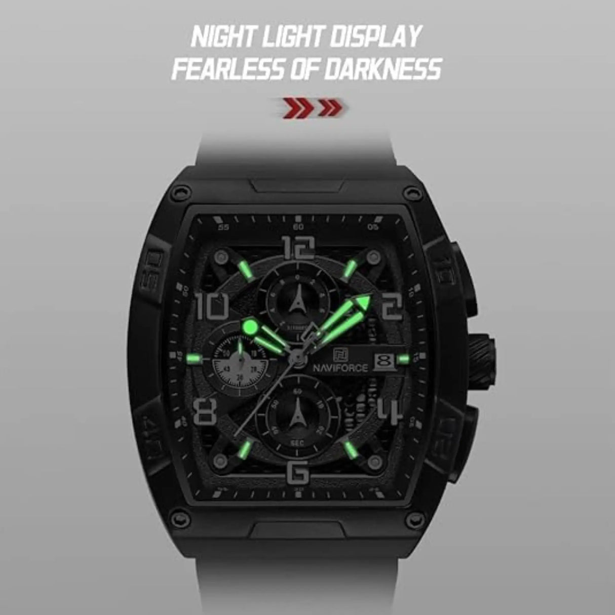 RELOJ ANALOGICO HOMBRE NF8065 NAVIFORCE PLATEADO CLASICO 1030918 NAVIFORCE