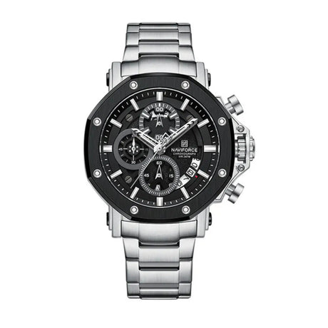 RELOJ ANALOGICO HOMBRE NF8065 NAVIFORCE PLATEADO CLASICO 1030917 NAVIFORCE