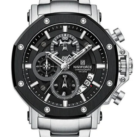 RELOJ ANALOGICO HOMBRE NF8065 NAVIFORCE PLATEADO CLASICO 1030917 NAVIFORCE