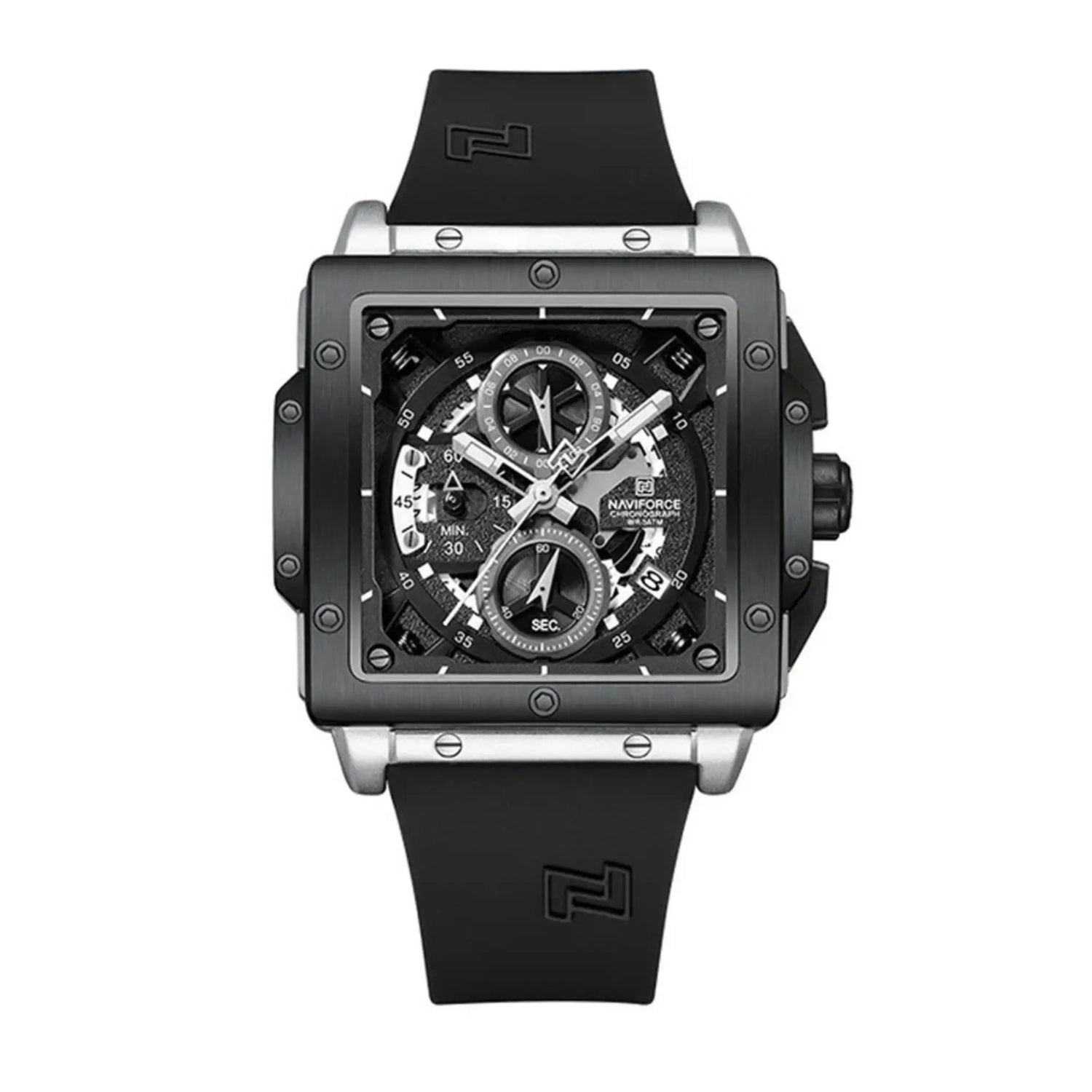 RELOJ ANALOGICO HOMBRE NF8064 NAVIFORCE NEGRO CASUAL 1030914 NAVIFORCE