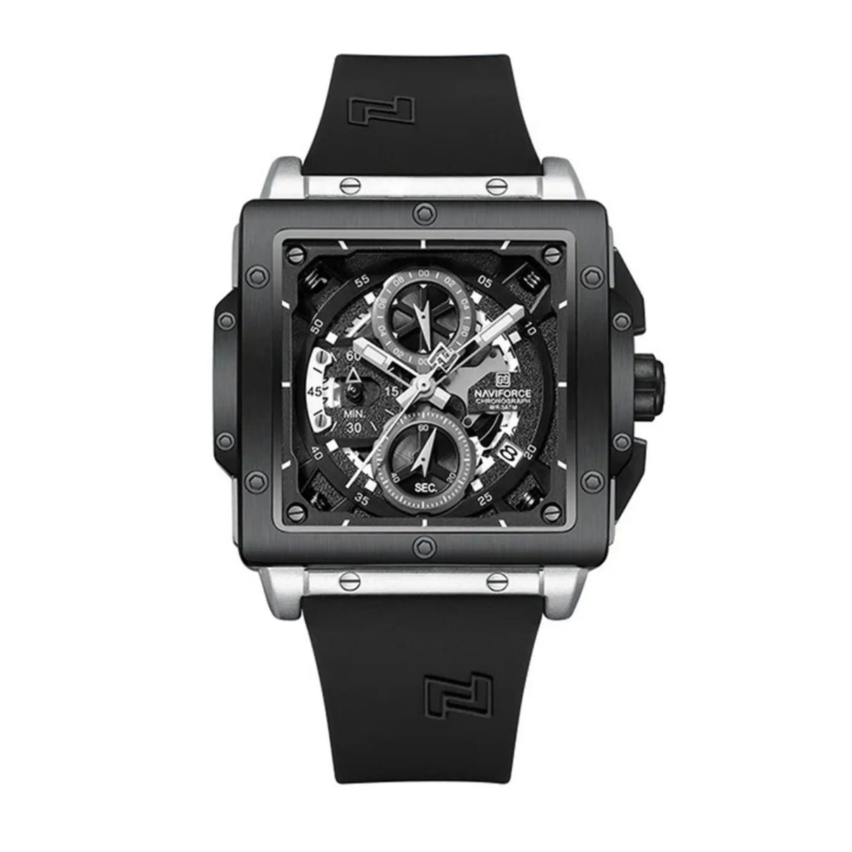 RELOJ ANALOGICO HOMBRE NF8064 NAVIFORCE NEGRO CASUAL 1030914 NAVIFORCE