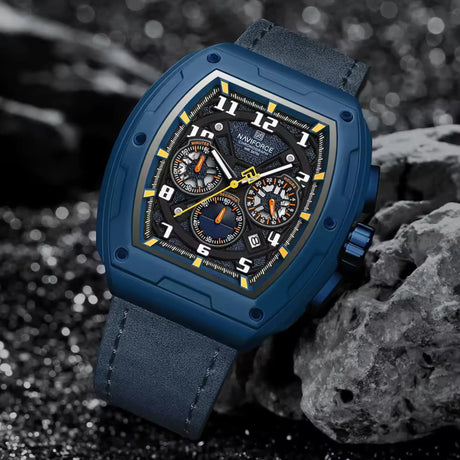 RELOJ ANALOGICO HOMBRE NF8053 NAVIFORCE AZUL CLASICO 1030909 NAVIFORCE