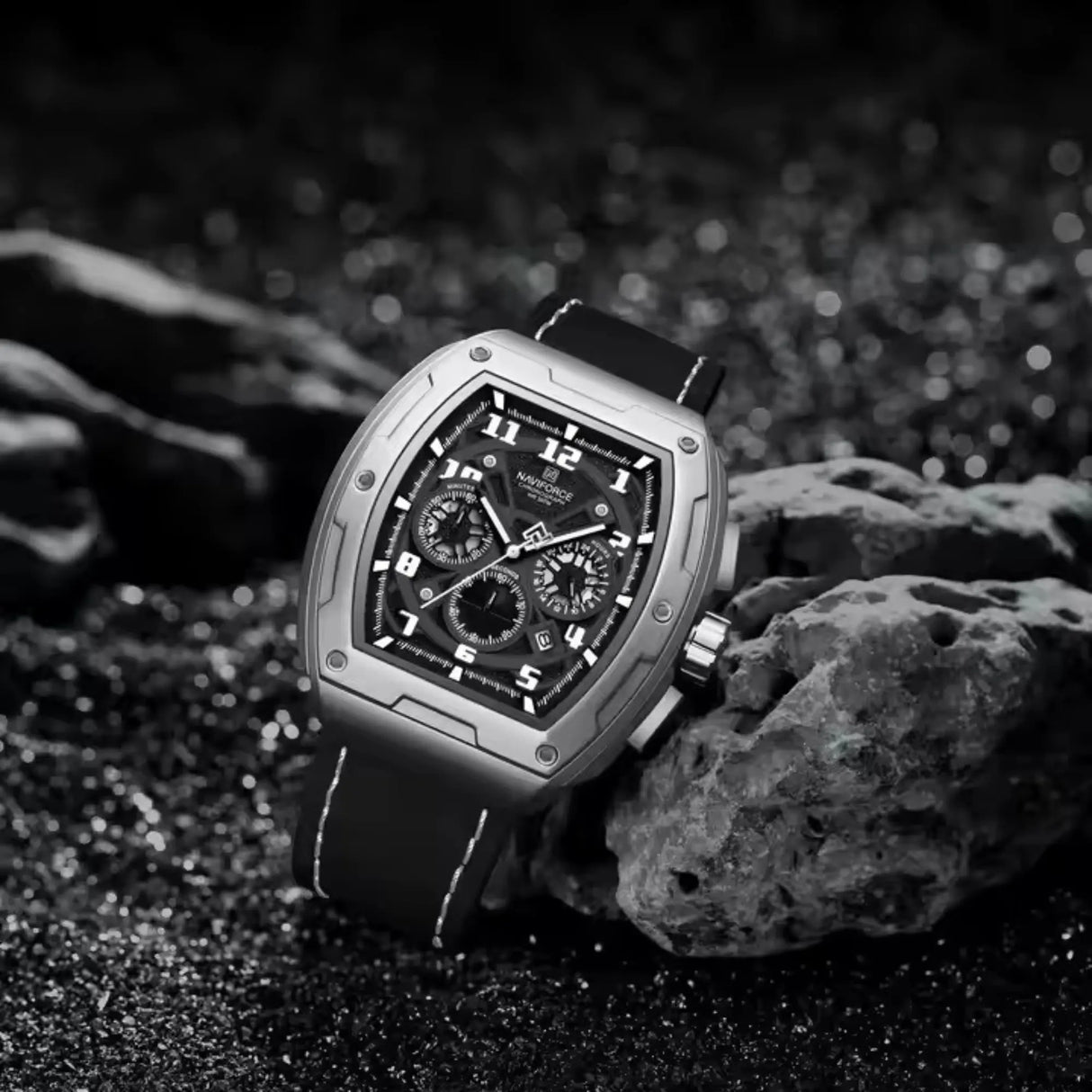 RELOJ ANALOGICO HOMBRE NF8053 NAVIFORCE NEGRO CLASICO 1030908 NAVIFORCE