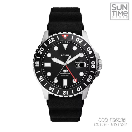 RELOJ ANALOGICO HOMBRE FS6036 FOSSIL	NEGRO CLASICO 1031022 FOSSIL