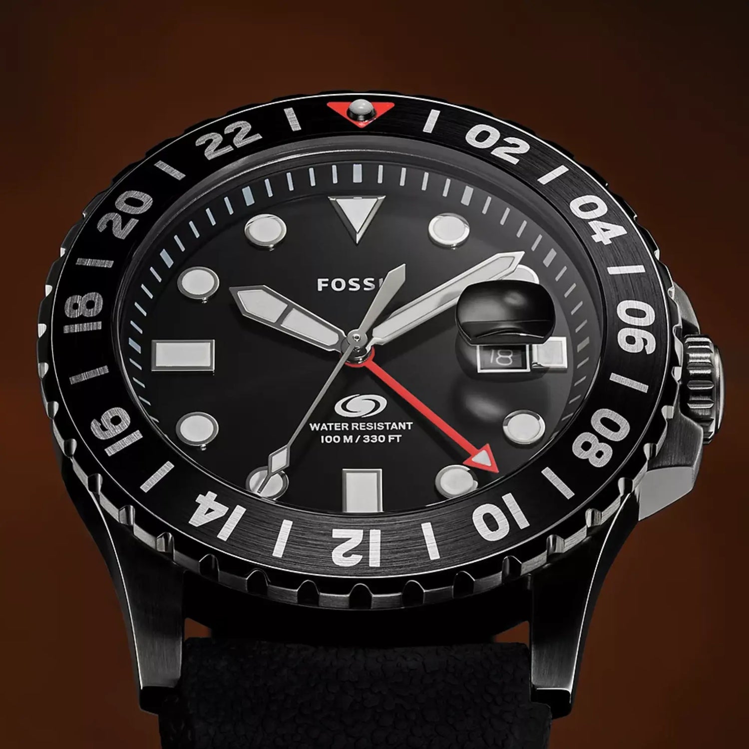 RELOJ ANALOGICO HOMBRE FS6036 FOSSIL	NEGRO CLASICO 1031022 FOSSIL
