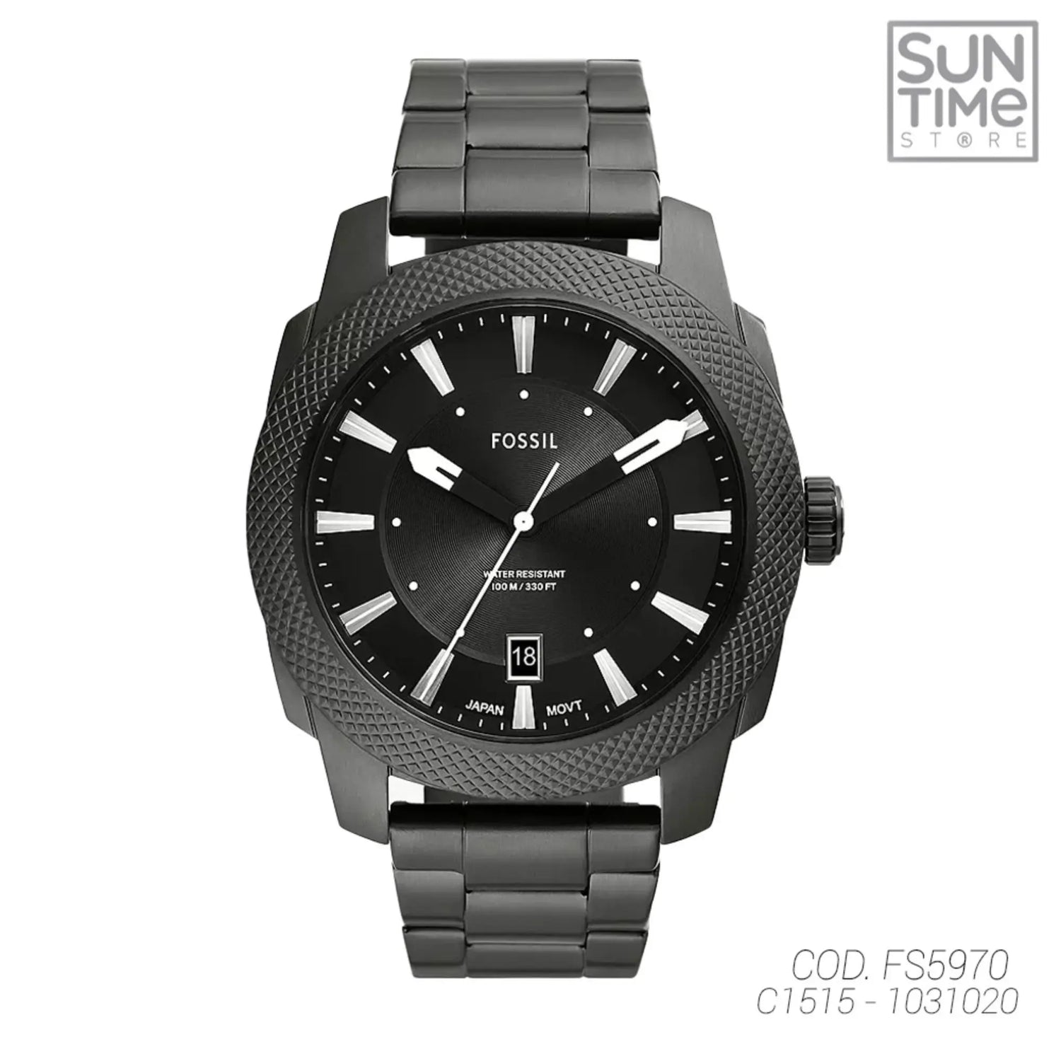 RELOJ ANALOGICO HOMBRE FS5970 FOSSIL	PLATEADO CLASICO 1031020 - SUNTIMESTORE.COM