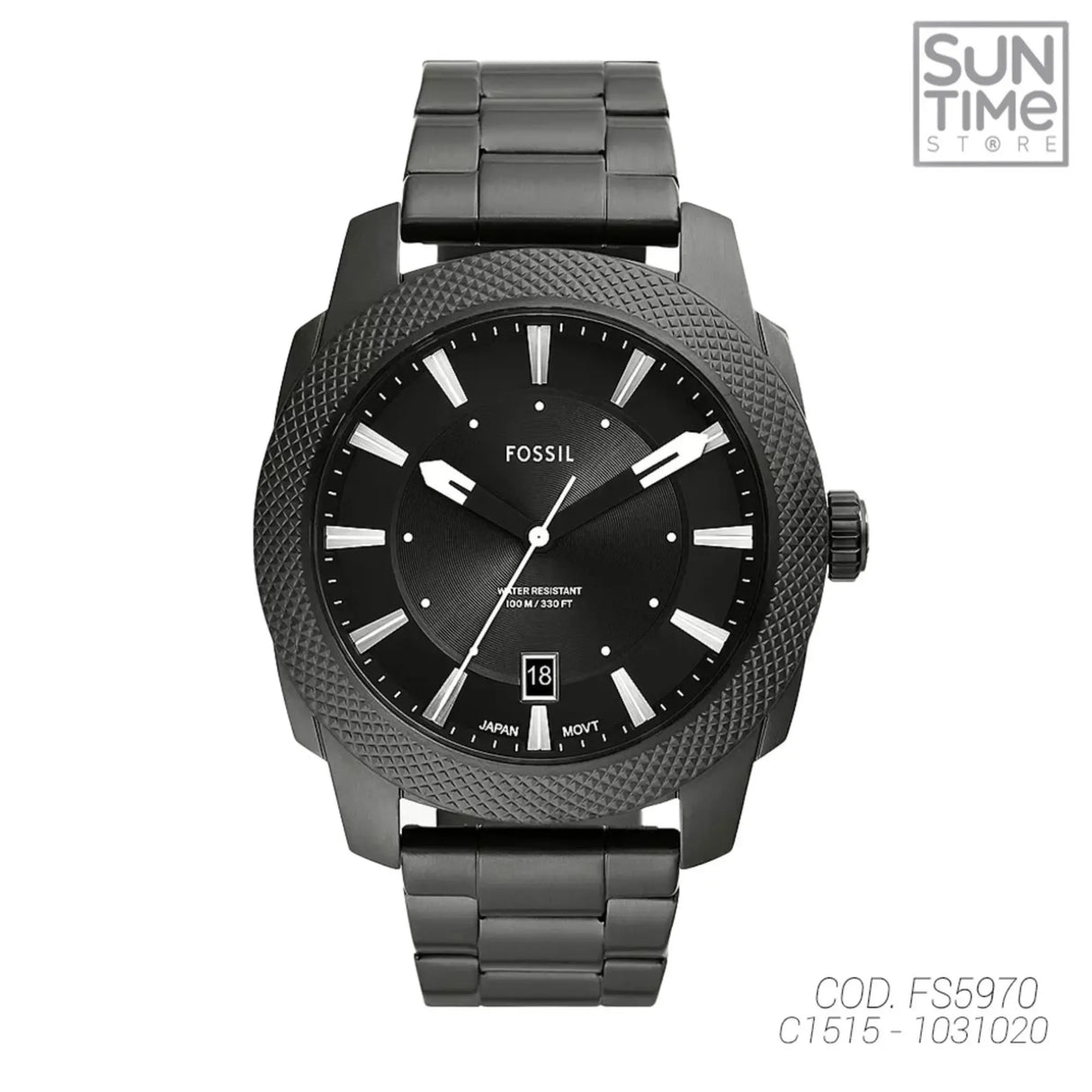 RELOJ ANALOGICO HOMBRE FS5970 FOSSIL	PLATEADO CLASICO 1031020 - SUNTIMESTORE.COM