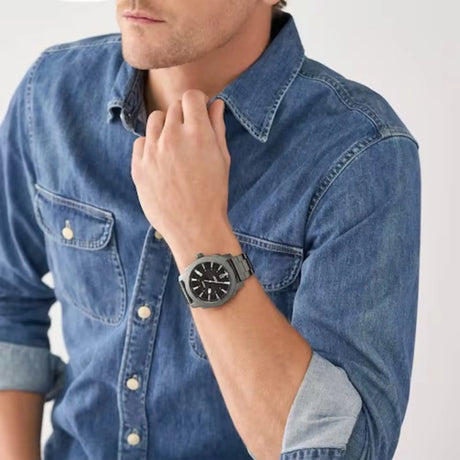 RELOJ ANALOGICO HOMBRE FS5970 FOSSIL	PLATEADO CLASICO 1031020 - SUNTIMESTORE.COM