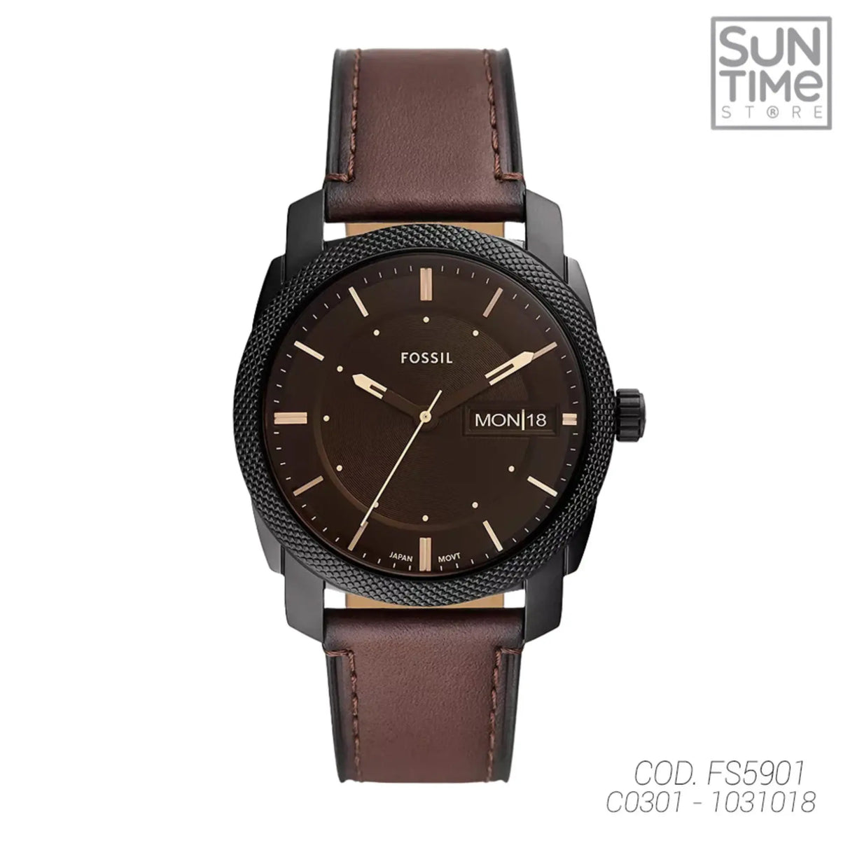 RELOJ ANALOGICO HOMBRE FS5901 FOSSIL MARRON CASUAL 1031018 FOSSIL