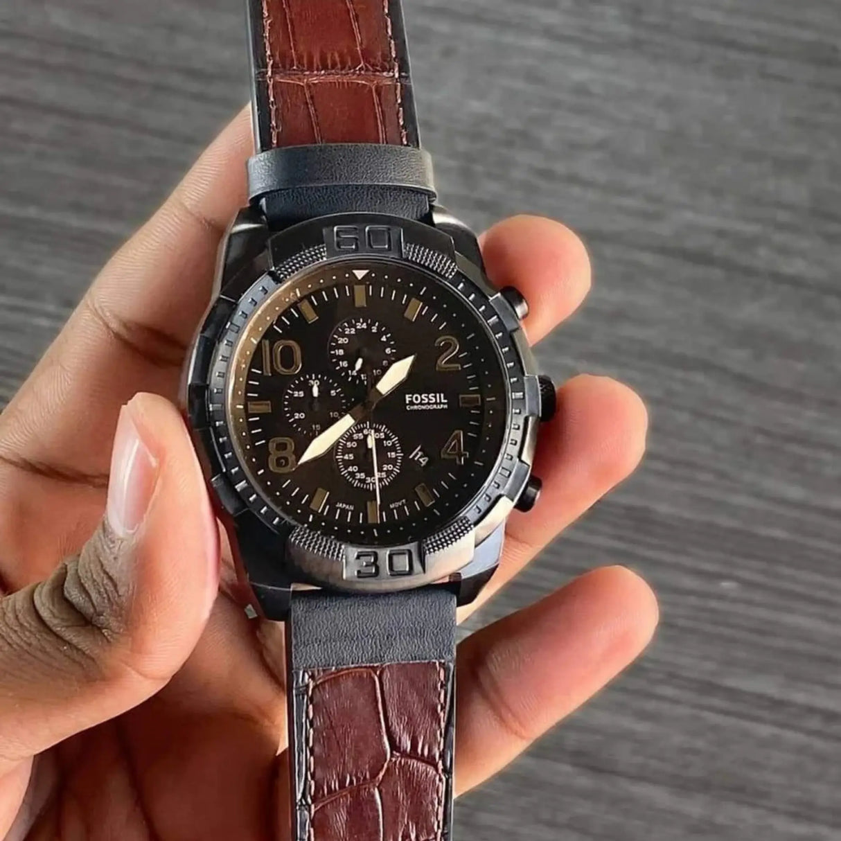 RELOJ ANALOGICO HOMBRE FS5855 FOSSIL	MARRON CASUAL 1031017 - SUNTIMESTORE.COM