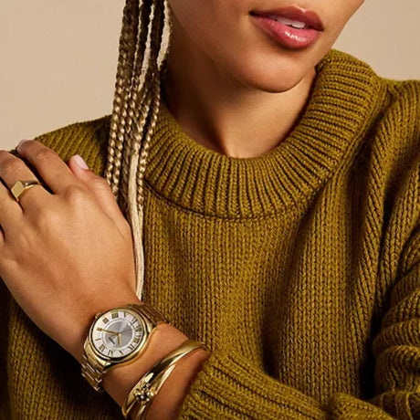 RELOJ ANALOGICO MUJER ES5395 FOSSIL DORADO CASUAL 1031015 - SUNTIMESTORE.COM