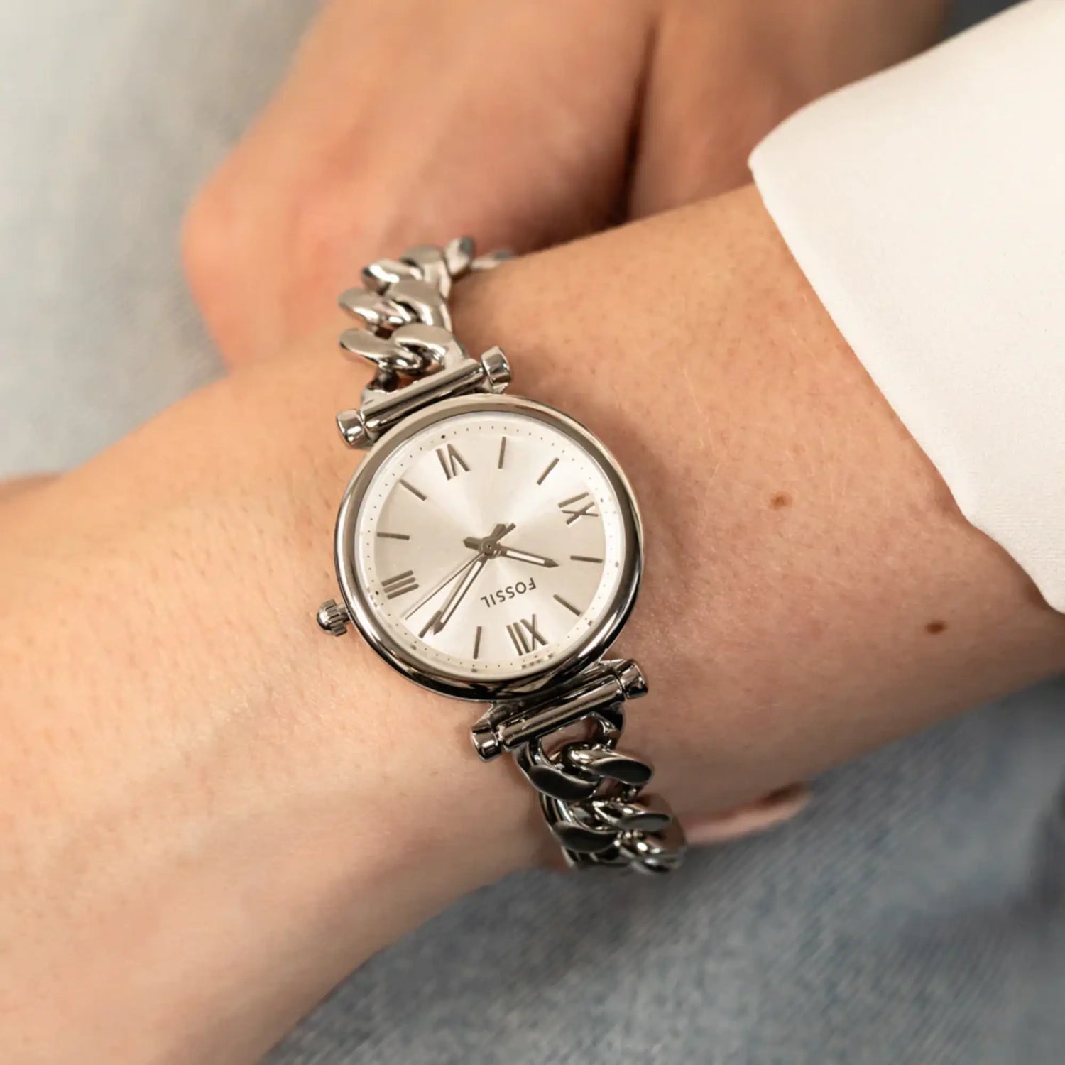 RELOJ ANALOGICO MUJER ES5331 FOSSIL PLATEADO CASUAL 1031012 - SUNTIMESTORE.COM