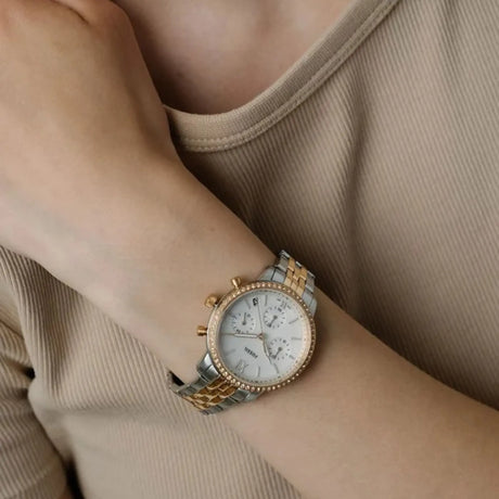 RELOJ ANALOGICO MUJER ES5279 FOSSIL PLATEADO CASUAL 1031009 - SUNTIMESTORE.COM
