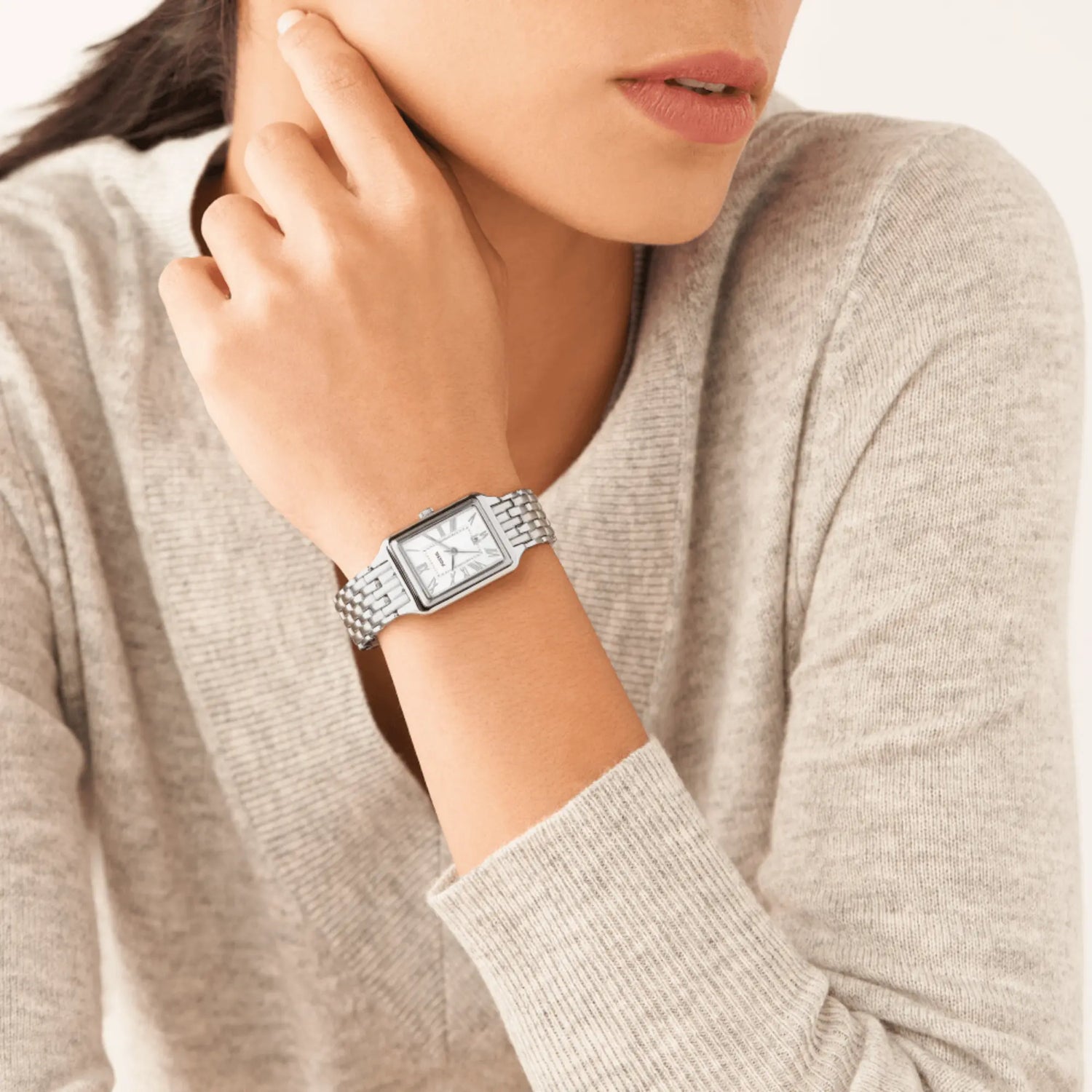 RELOJ ANALOGICO MUJER ES5221 FOSSIL PLATEADO CASUAL 1031008 FOSSIL