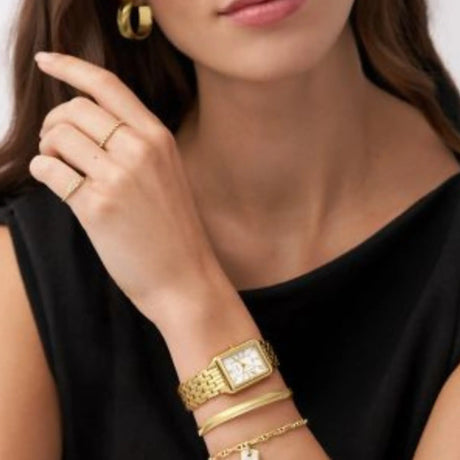 RELOJ ANALOGICO MUJER ES5220 FOSSIL DORADO CASUAL 1031007 FOSSIL