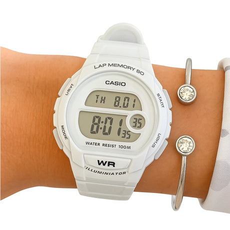 RELOJ DIGITAL MUJER LWS-1200H-7A1VCF CASIO BLANCO SPORT 1030163 CASIO
