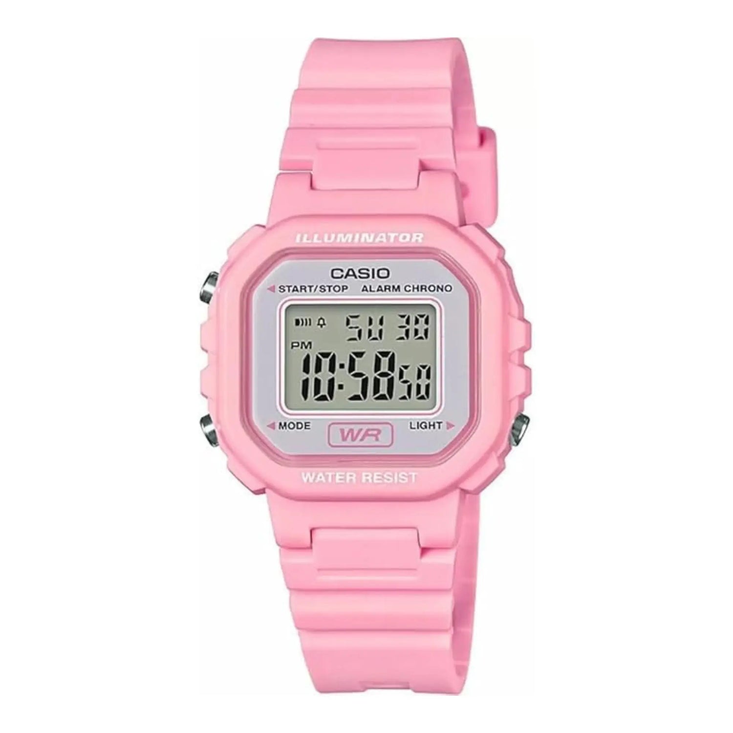 RELOJ DIGITAL MUJER LA-20WH-4A1CF CASIO ROSA SPORT 1030128 CASIO