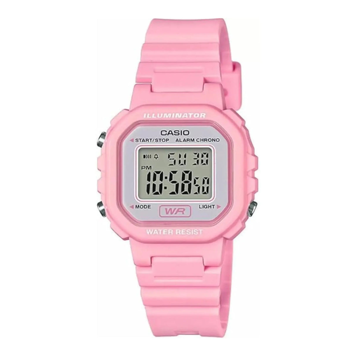RELOJ DIGITAL MUJER LA-20WH-4A1CF CASIO ROSA SPORT 1030128 CASIO