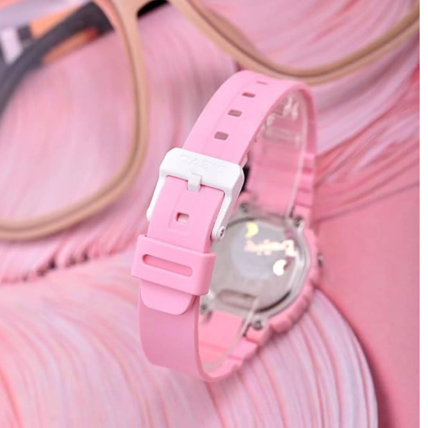 RELOJ DIGITAL MUJER LA-20WH-4A1CF CASIO ROSA SPORT 1030128 CASIO