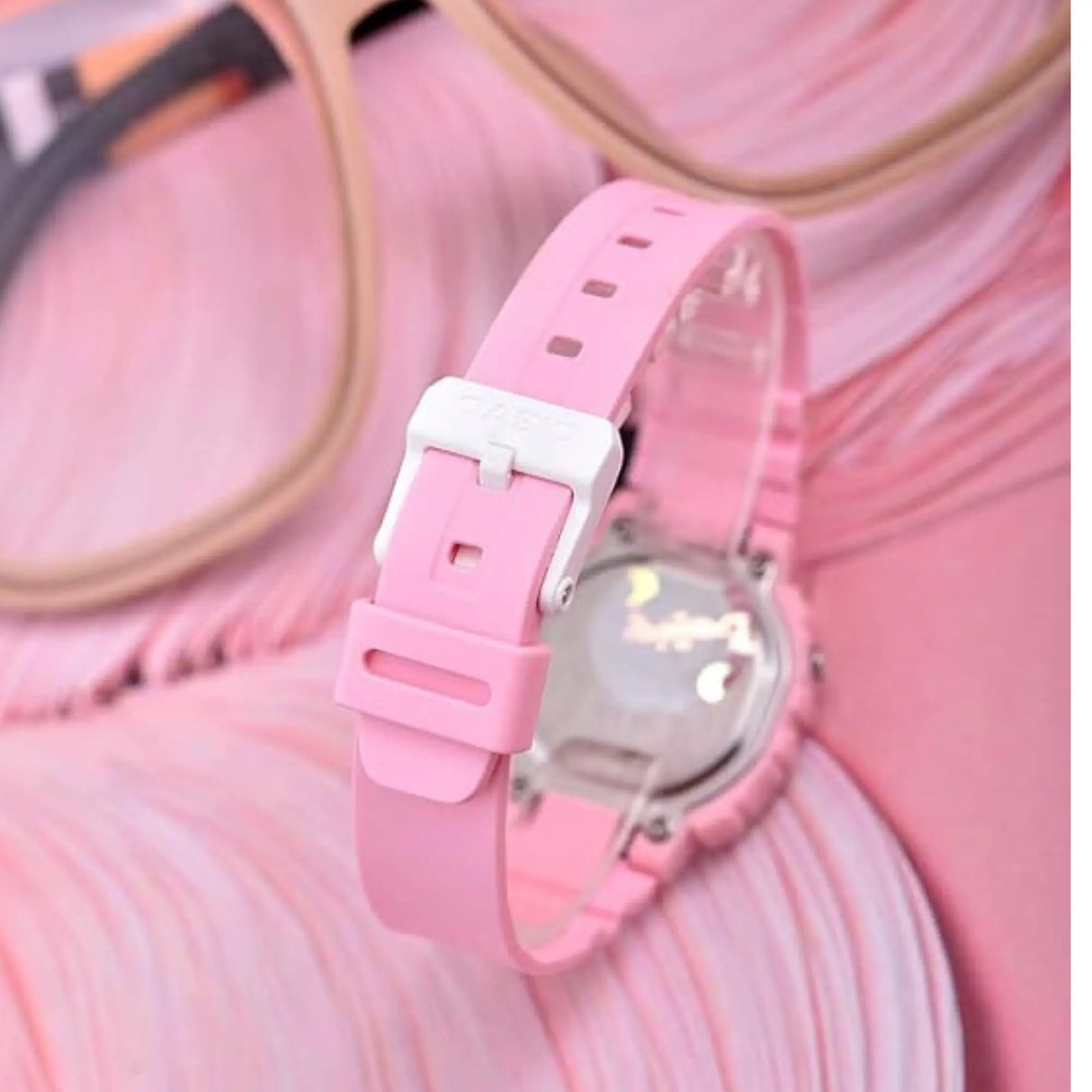 RELOJ DIGITAL MUJER LA-20WH-4A1CF CASIO ROSA SPORT 1030128 CASIO